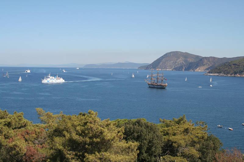 Ankunft elba